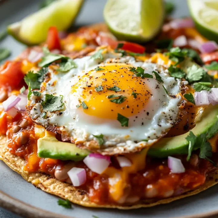 Huevos Rancheros Breakfast Tostadas