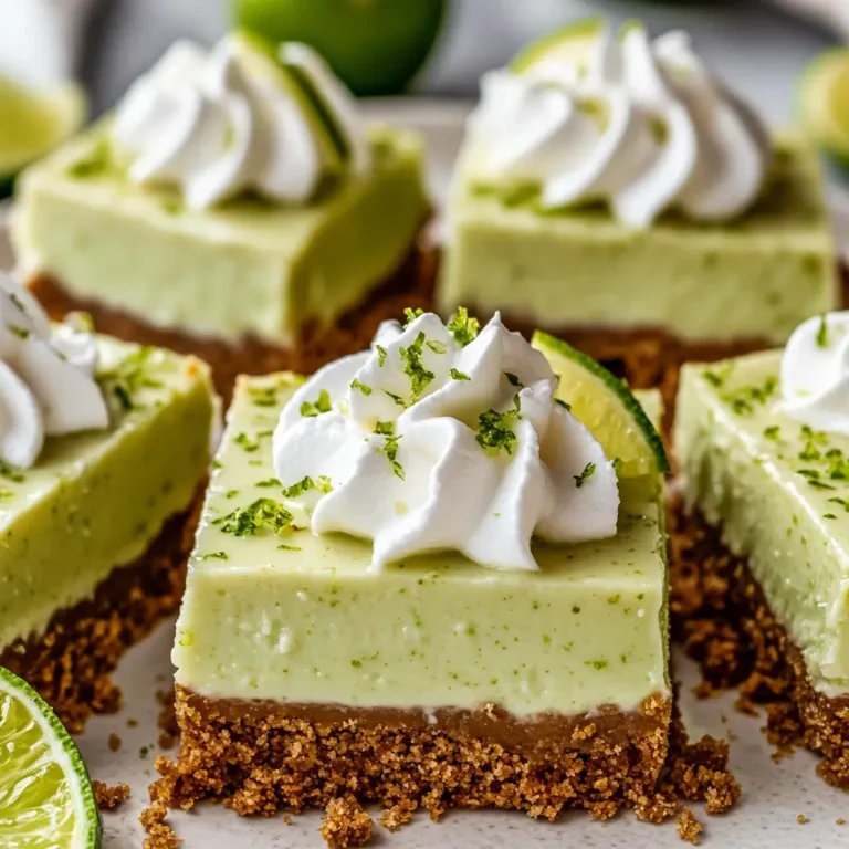 Key Lime Pie Bars