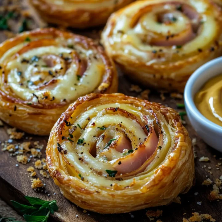 Ham and Cheese Pinwheels
