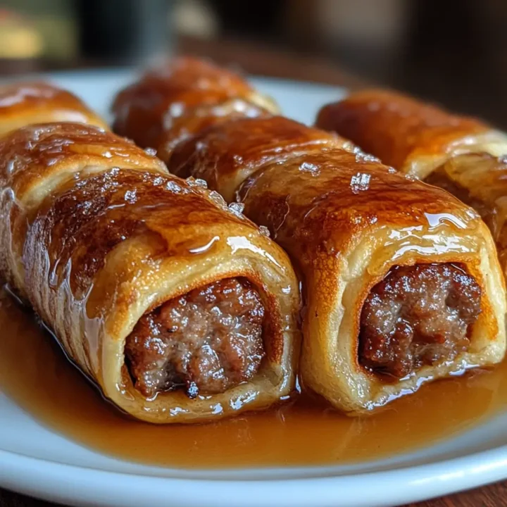 Sausage French Toast Roll-Ups