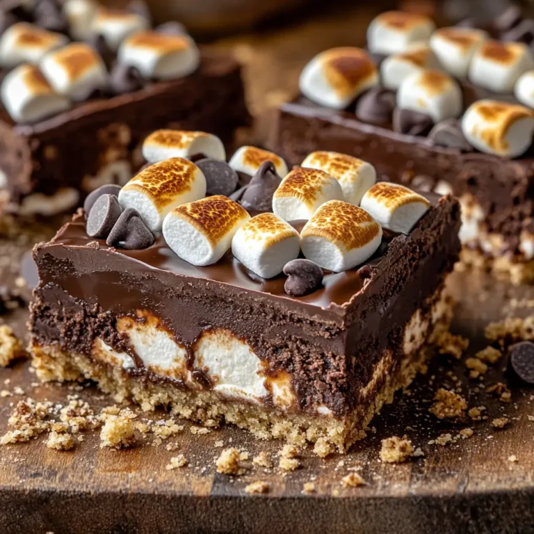 Chocolate Marshmallow Bars