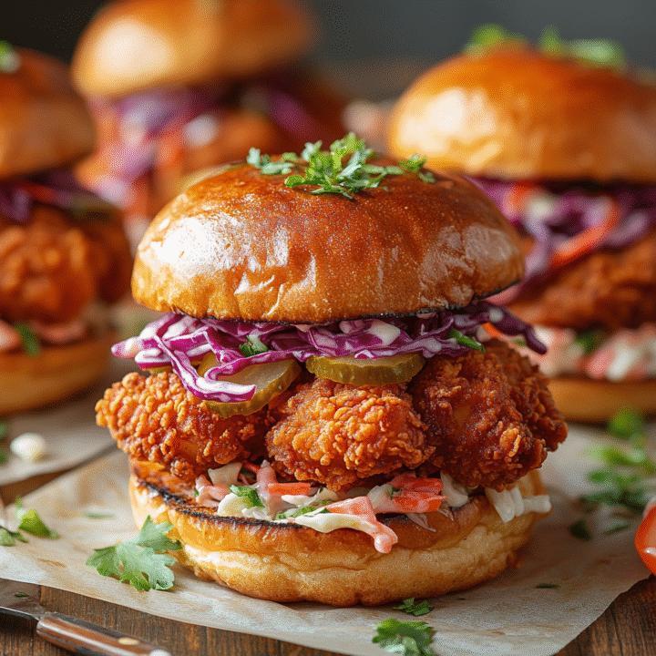 Nashville Hot Chicken Sandwiches