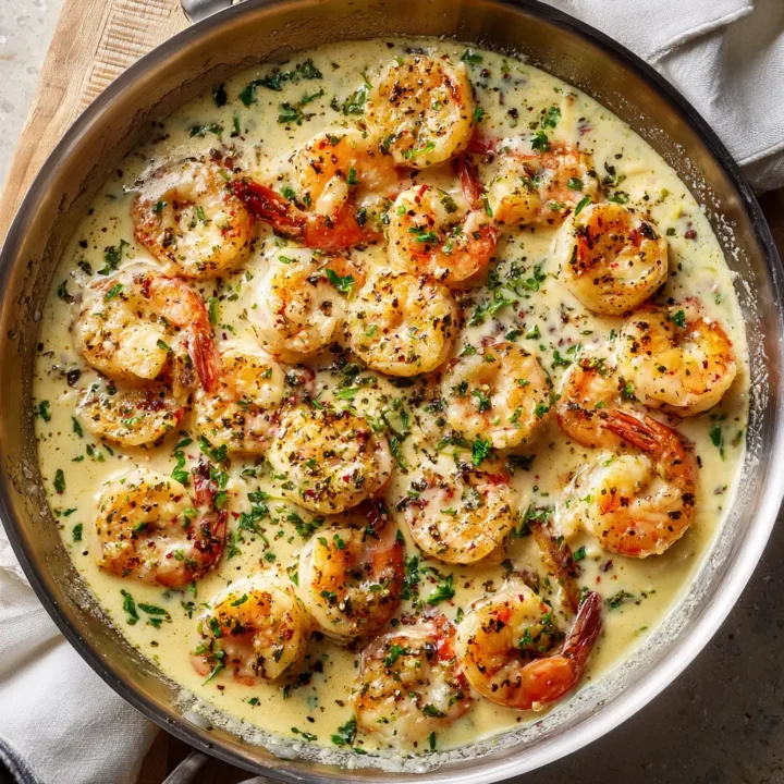 Creamy Garlic Shrimp