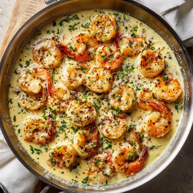 Creamy Garlic Shrimp
