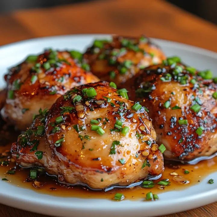 Brown Sugar Garlic Chicken