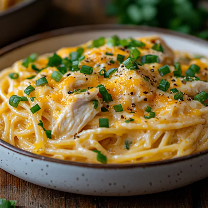 Ranch Chicken Spaghetti