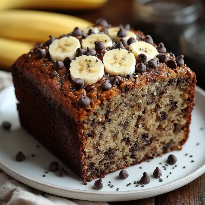 Healthy Chocolate Chip Banana