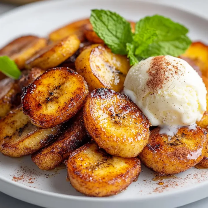 Air Fried Bananas