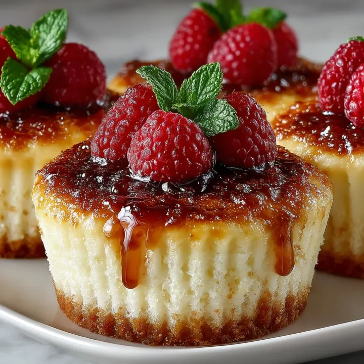 Vanilla Bean Crème Brûlée Cupcakes