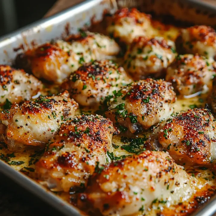 Blackstone Garlic Parmesan Chicken
