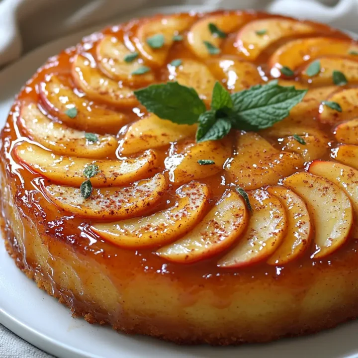Apple Upside Down Cake