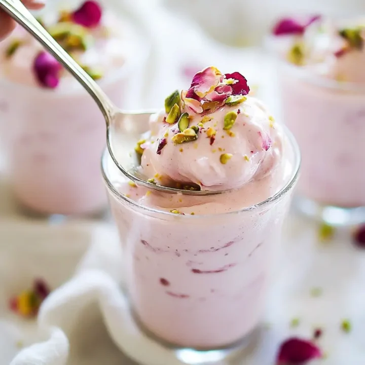 Rose Milk Mousse Recipe