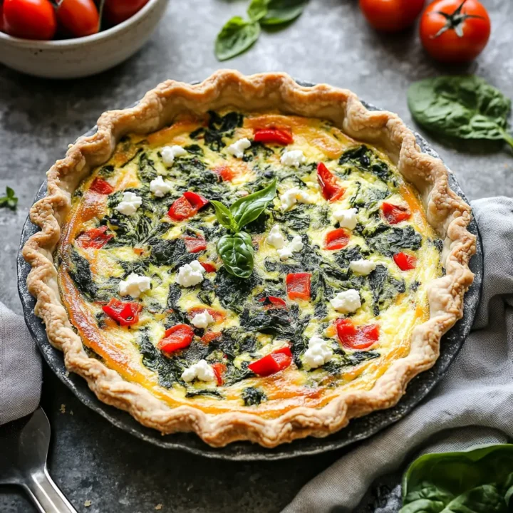 Goat Cheese Quiche
