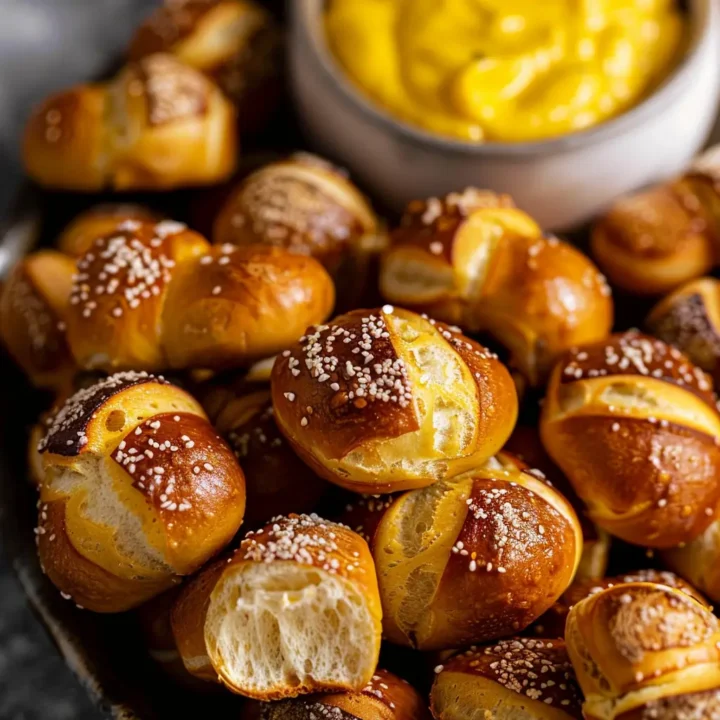 Sourdough Discard Pretzel Bites