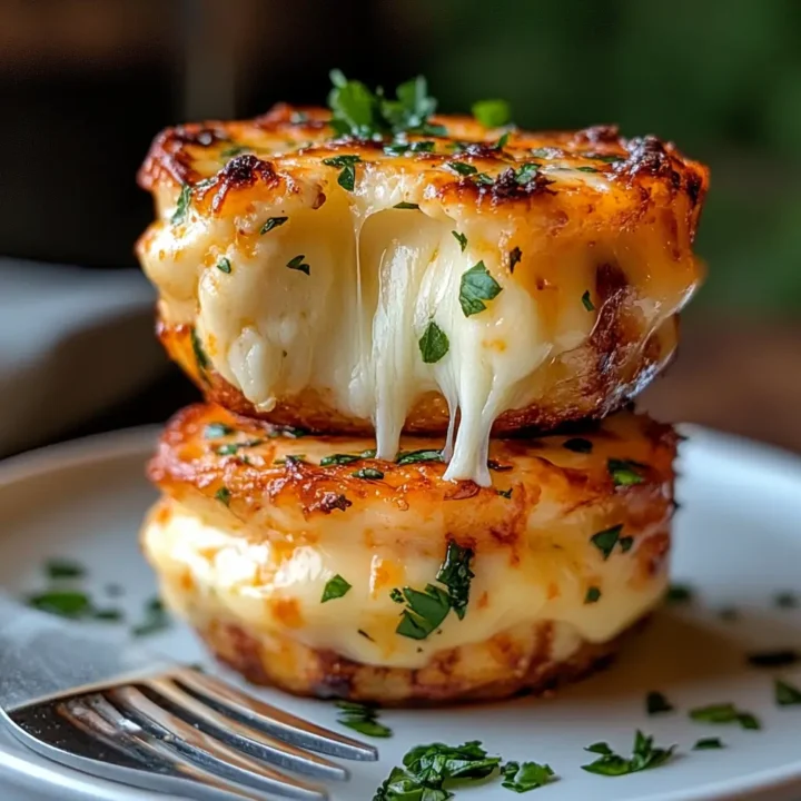 Cheesy Mashed Potato Puff Bites
