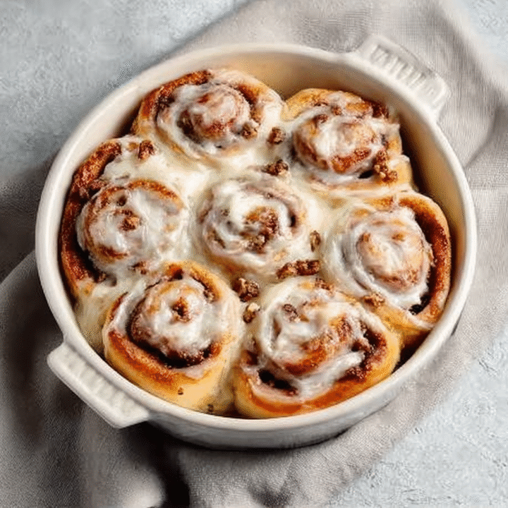 Banana Nut Cinnamon Rolls