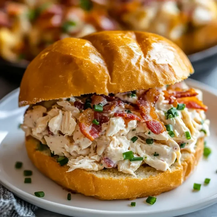 Loaded Chicken Bacon Ranch Sandwich