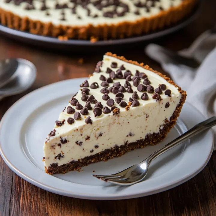 Chocolate Chip Cannoli Pie