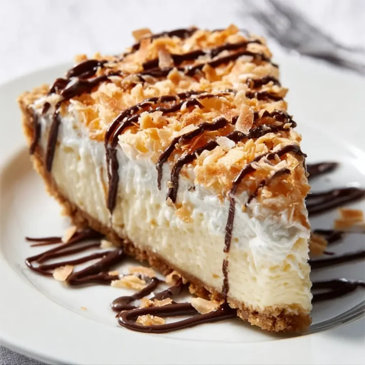 Samoa Cheesecake
