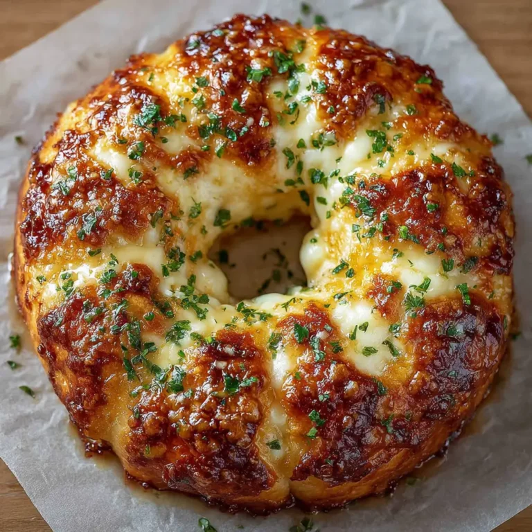 Chicken Alfredo Monkey Bread