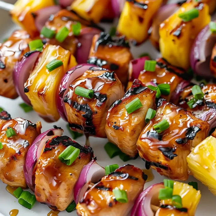Sweet and Savory Chicken Kabobs