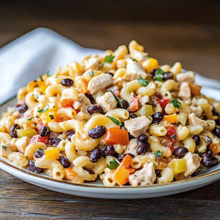 BBQ Chicken Pasta Salad