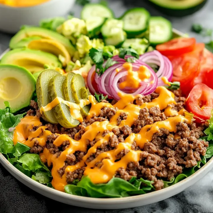 Cheeseburger Salad