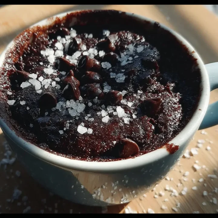 Cottage Cheese Microwave Brownie