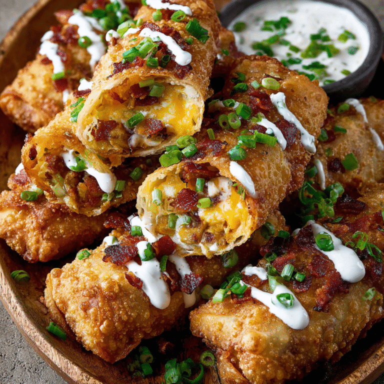 Crispy Jalapeno Popper Egg Rolls with Air Fryer