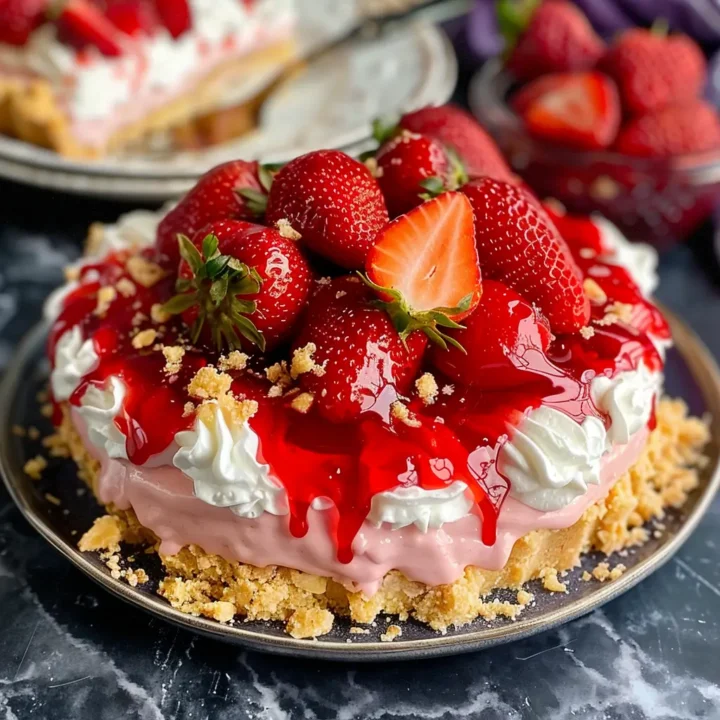 Strawberry Cheesecake Dump Cake Recipe