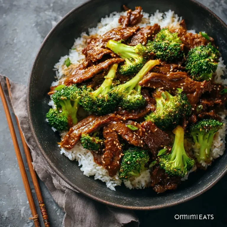 Chinese Beef and Broccoli