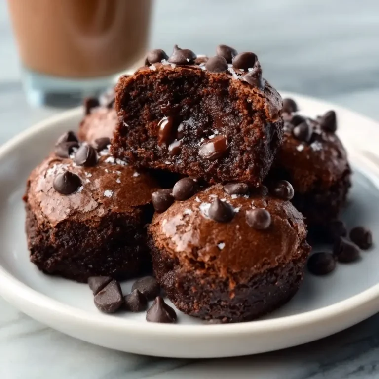 No-Bake Cottage Cheese Brownie Batter Protein Bites