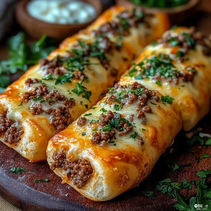 Cheesy Philly Stuffed Breadsticks Treat