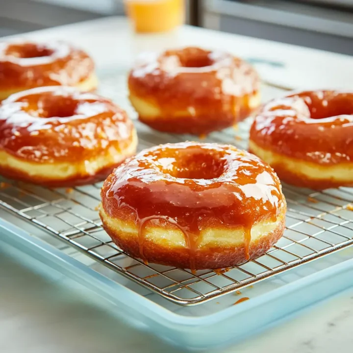 Baked Crème Brûlée Donuts