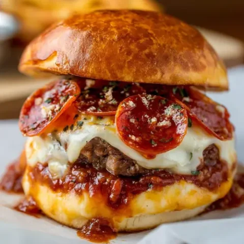 Pizza Burger Sandwich Idea