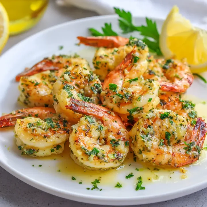 Air Fryer Garlic Parmesan Shrimp