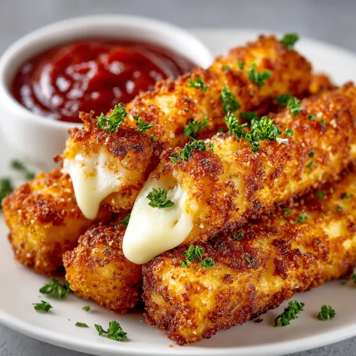 Crispy Potato Cheese Sticks