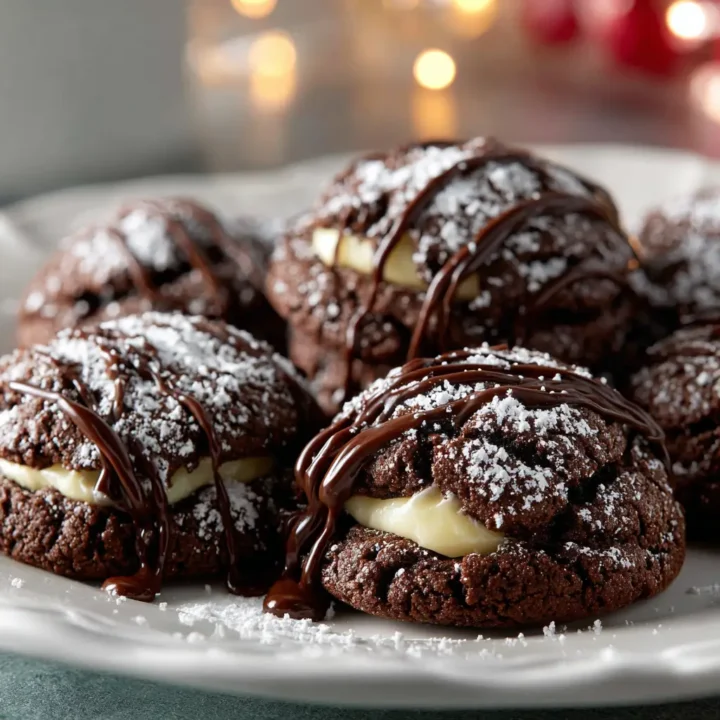Black Velvet Cheesecake Cookies