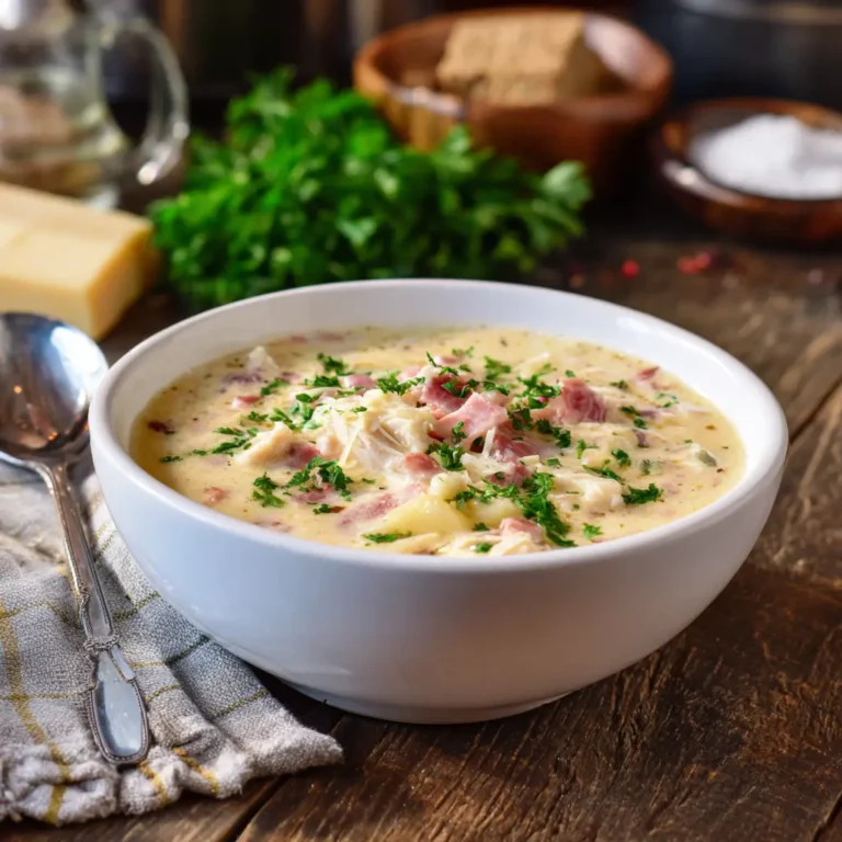 Chicken Cordon Bleu Soup