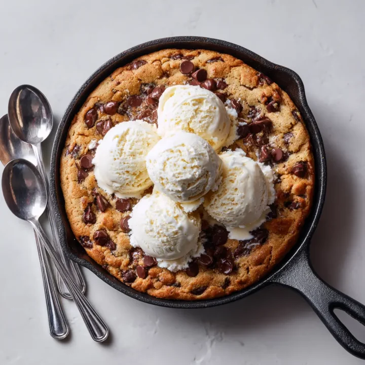 Chocolate Chip Skillet Cookie