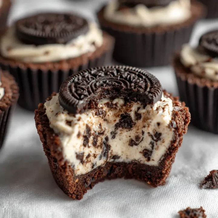 Oreo Cheesecake Cookie Cups