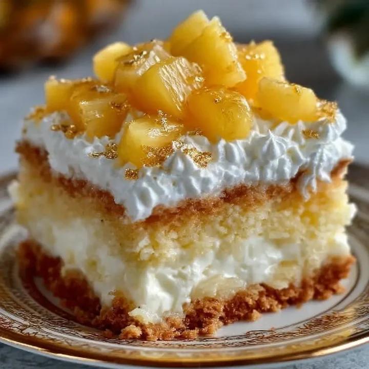 Juicy Pineapple Heaven Cake