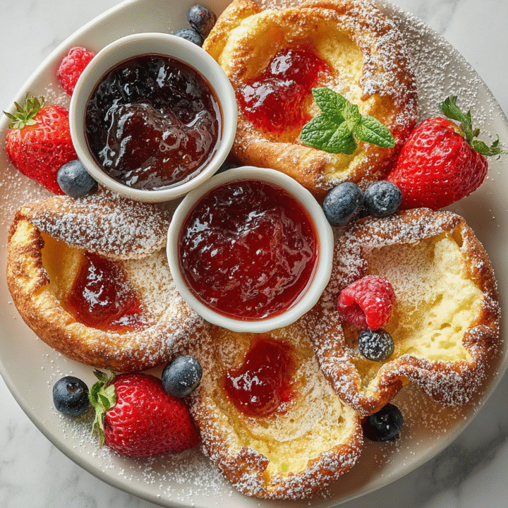 Mini Dutch Baby Pancakes