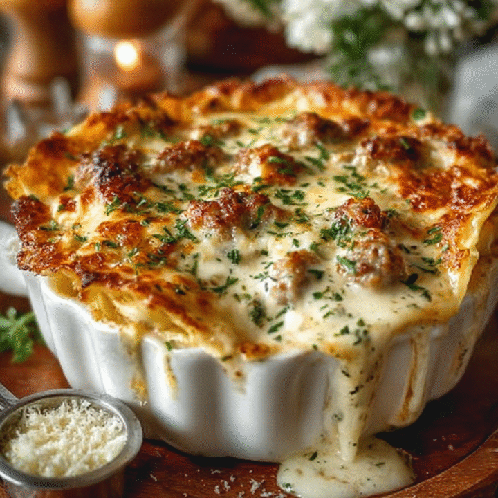 Hearty White Lasagna Soup