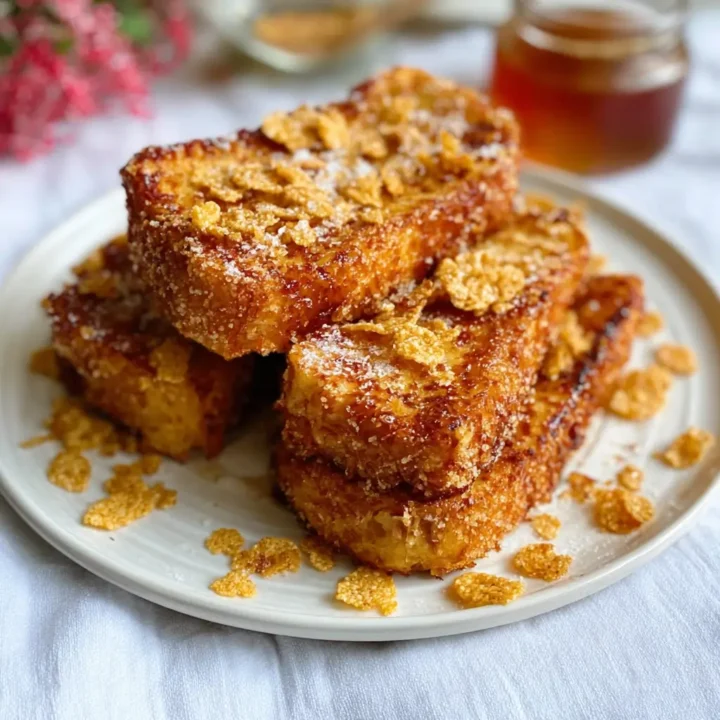 Macadamia Nut Crispy French Toast Sticks
