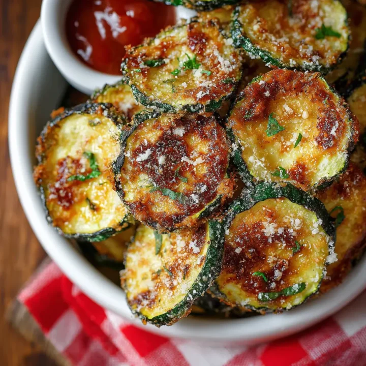 Crispy Air Fryer Zucchini Chips