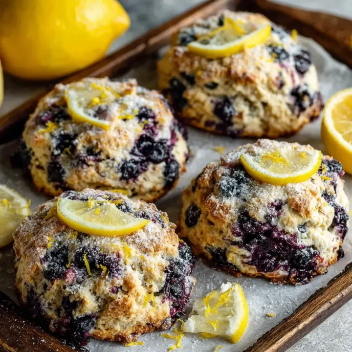 Lemon Blueberry Cookies