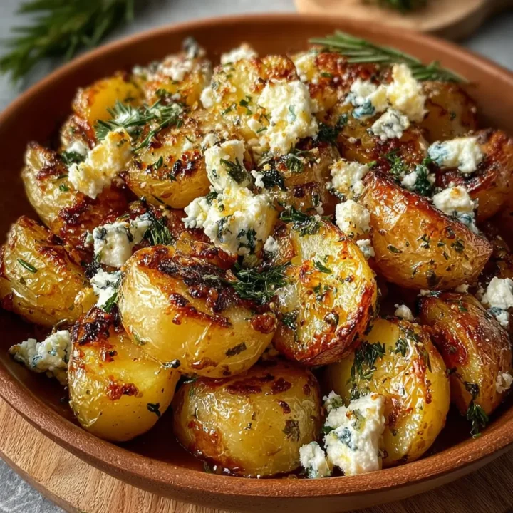 Baked Feta Roast Potatoes