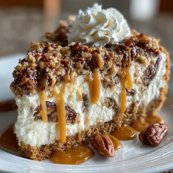 Butter Pecan Praline Poke Cake