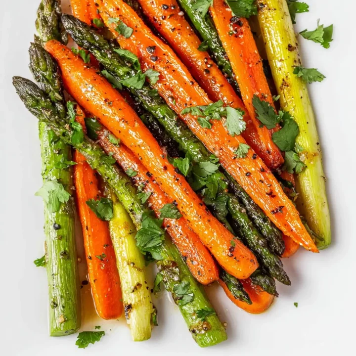 Roasted Asparagus & Carrots